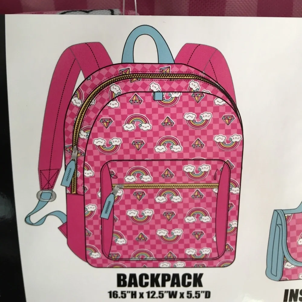 Back to School - Rainbows backpack bundle